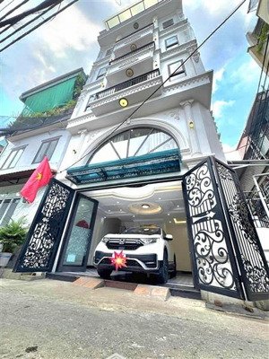 giảm sốc, siêu phẩm luxury nguyễn văn - gara ô tô, 6 tầng thang máy lô góc, nở hậu, full nội thất
