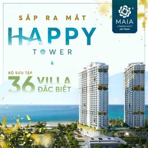 chỉ 36 căn biệt thự mặt tiền biển cho giới tinh hoa; 256 đến 405m2; nội thất chuẩn châu âu; từ 17tỷ