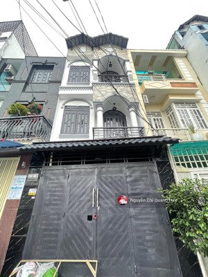 nhà phố hiện đại - mặt tiền hẻm 6m 1806 huỳnh tấn phát - 4m x 14m, đủ nội thất, sổ hồng giá 5,85 tỷ