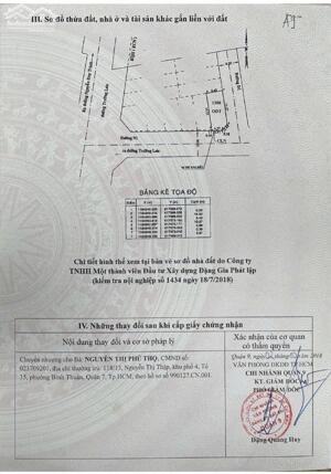 BDS HVL BÁN A9 ĐẶNG GIA PHÁT TRƯỜNG LƯU Q9