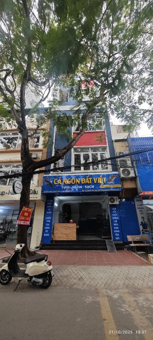 nóng! cho thuê nhà mặt phố dương quảng hàm ở vị trí đắc địa t1 - 70. t2 - 4 = 60m2. mt 5m thông sàn