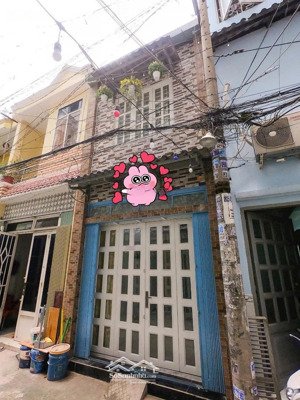 cho thuê nhà hẻm 218// nguyễn huy cung p12 gò vấp 3m x 10m 2pn 2wc sẵn máy lạnh gần thcs tân sơn