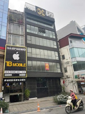 cho thuê nhà mặt phố doãn kế thiện,siêu phẩm mặt tiền 6m, diện tích 90 x 5 tầng 1 tum, đẹp sạch