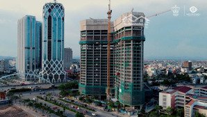 siêu phẩm lô góc, vị trí vàng mặt đường tuyến 2 lê hồng phong, 500m2 tòa nhà 5 tầng, 72,9 tỷ