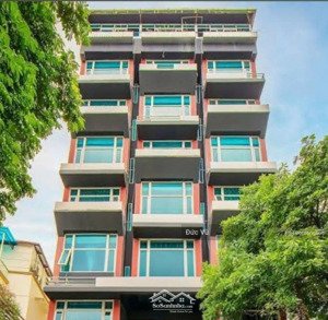 bán toà nhà 130m2, 8 tầng, mặt tiền 10m mặt phố trần quốc vượng, cầu giấy, 83 tỷ