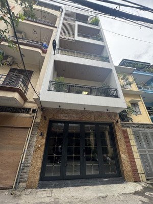 siêu phẩm huỳnh thúc kháng - vỉa hè rộng ô tô tránh 8 tầng thang máy nhà mới 60m2 mt 5m - 35 tỷ