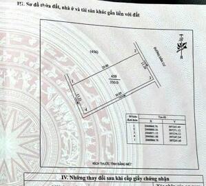 Lô đất đẹp 330m2 ngõ Hoàng Phan Thái, xóm 15 Nghi Phú