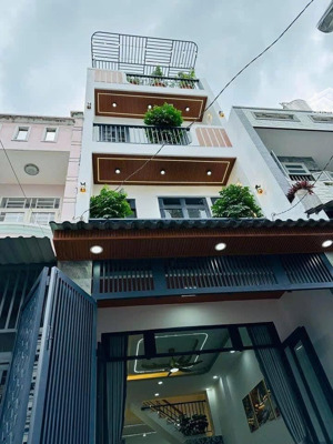 bán nhà gần chợ gò vấp, sổ hồng chính chủ 74m2 (5*14,8m) hxh nguyễn thái sơn, p5, gò vấp