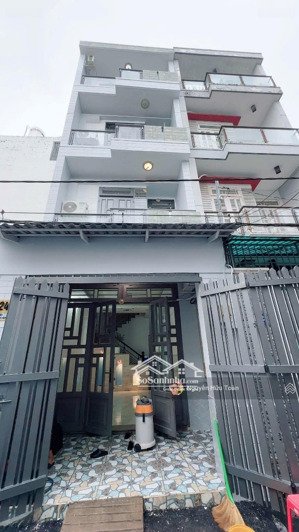 6,7t- chdv 30tr/tháng 4 tầng hẻm xe hơi thông đường phạm văn chiêu gần e mart 2 - bờ kè tham lương