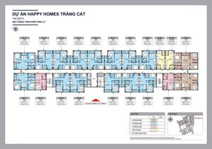 bán căn hộ 3pn, 2wc tại happy home tràng cát, 23 triệu / m2, 68,9m2