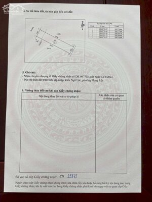  CHUẨN ĐẤT ĐẦU TƯ . Quy hoạch 24m Lý Tự Trọng kéo dài