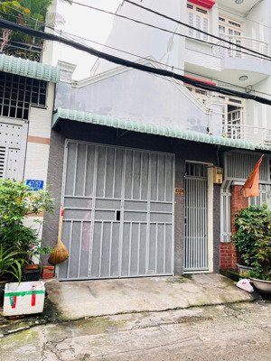 [giá tốt] nhà hxh 8m nguyễn hữu tiến (4mx17.5)_ cấp 4 lửng đang cho thuê 12tr/th