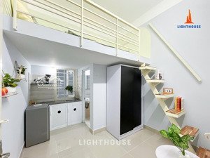 phòng đẹp gác rộng full tiện nghi ngay lê quang định, bình thạnh