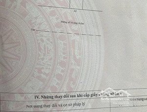 siêu hot- khu dân cư đất lành- ông anh nhờ bán