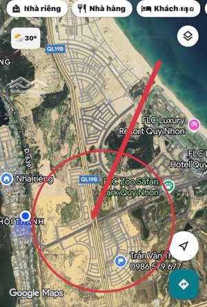 đất nền biển khu tthc mới pk5 - 8, nhơn hội, quy nhơn, giá hơn 10 triệu/m2 diện tích 140m2 ngang 8m