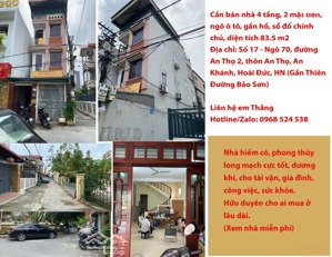 bán nhà 4 tầng, sổ đỏ chính chủ, đường rộng ô tô, giá thương lượng. có % cho anh em giới thiệu.