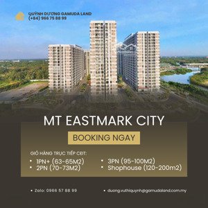 chính thức nhận booking | mt eastmark mặt tiền vành đai 3 - mua trực tiếp giá gốc cđt
