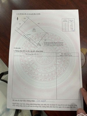 bán đất mặt đường nhựa 939m2 100m2 thổ cư xã phú lý 2,3 tỷ