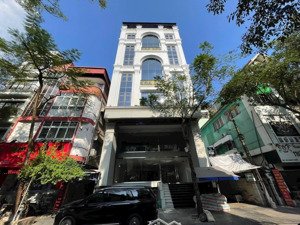 nhà đẹp mặt phố 110m2 9 tầng mặt tiền 8.5m 76 tỷ dòng tiền 150tr/th