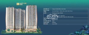 bán căn hộ chung cư tại happy one mori, giá tốt 39 triệu/m2, 60m2