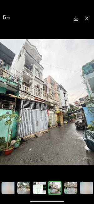 bán gấp nhà hẻm xe hơi 6m, đường cách mạng, tân thành, tân phú, 4 tầng,45 m2, giá 7,x tỷ tl