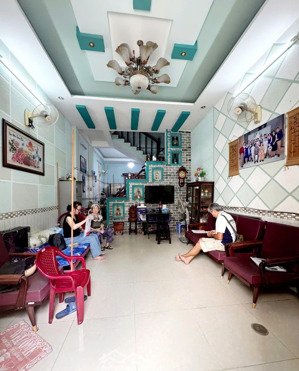 nhà đẹp phạm văn chiêu p14 gò vấp hẻm xe hơi chỉ 6,15 tỷ tl, 1 trệt 2 lầu sân thượng