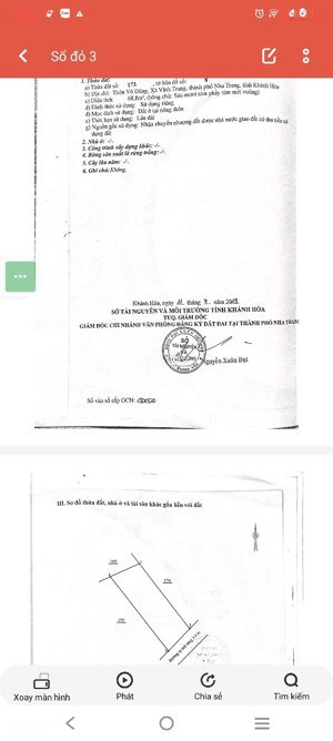 bán lô đất sạch đẹp vĩnh trung, nha trang 68.8 m2 full thổ chỉ 1,170 tỷ