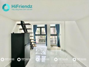 phòng duplex cửa sổ trời lớn hầm xe thang máy ngay đại học văn hiến lạc long quân giá rẻ