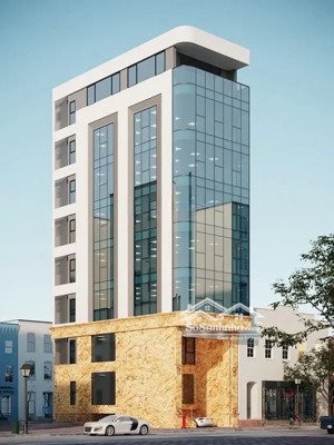 tòa nhà văn phòng mặt phố quang trung,lô góc 3 mặt thoáng, kiến trúc hiện đạitrung tâm hà đông