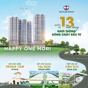 căn hộ 1pn happy one mori, dt 50m2