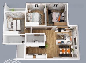 city gate q8 - võ văn kiệt - bán 2pn b2-23-02 giá 2.650 tỷ - đúng nhà - đúng giá