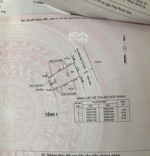 bán lô đất ( 51,4m ) hẻm 185 ngô chí quốc, bình chiểu, thủ đức