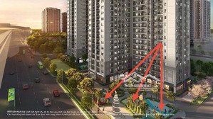 hàng hiếm: căn 2pn góc 69m2 tứ quý 1, view triệu đô quảng trường hoàng gia london! giá 4,490 tỷ