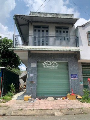nhà mt 2tầng 1kiot và 5phòng trọ, ngay kcn rạch bắp, bến cát, bình dương- tiềm năng giá tốt