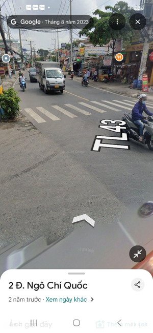 bán nhà mặt phố 7,9 tỷ tại ngô chí quốc, bình chiểu, thủ đức, dt 100m2, công nhận 70m2