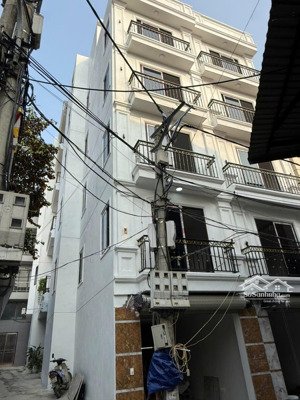 nhà 6 tầng - ô tô đỗ cửa - đường ngõ thông - thang máy - hoa hậu tây mỗ