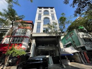 chính chủ cần cho thuê gấp nhà mặt phố vũ phạm hàm dt:290m2 x9t 1 hầm pccc nghiệm thu tp mới 100%