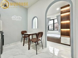 căn hộ cho thuê 1 phòng ngủ tách bếp - cửa sổ lớn - nội thất đầy đủ - nơ trang long bình thạnh