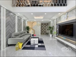 nhà đẹp bùi quang là an hội tây, nhỉnh 6 tỷ hẻm thông ô tô đậu cửa,nhà 5 tầng