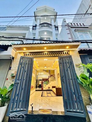 giảm 300tr nhà đẹp gần cv làng hoa (4 x 13) 4p ngủ, oto vào nhà chỉ 7.35tỷ