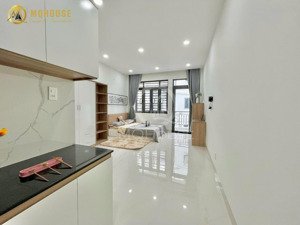 cho thuê studio bancol ngay cv gia định, sân bay - nhà mới, thang máy, hẻm ô tô đầy đủ nội thất