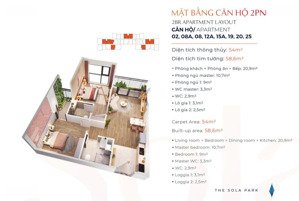 chính chủ bán căn 55m2 tòa g6 tầng trung view 180 nội khu trục 15a, miễn lãi gốc đến khi nhận nhà