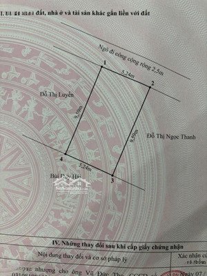 hàng hiếm 50,2m2 đất 2 mặt ngõ ngay trường cấp 1, hùng vương, hơn tỷ xíu