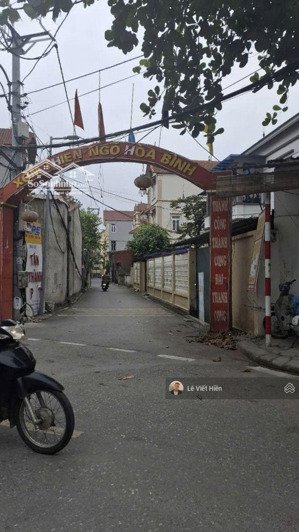 bán đất, đa tốn, gia lâm, 52.8m2 ngõ ô tô con, ngõ nông, cách 1 nhà ra trục chính