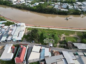 cực hiếm: bán đất 2 mặt tiền đường ô tô view sông rạch tôm 269.5m chỉ 7 tỷ