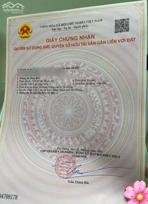 Bán đất Minh Tân - Kiến Thụy - Hải Phòng