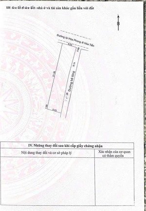 đất đẹp 2 mặt tiền đường nhựa từ hòa phong qua hòa tiến 110m2.