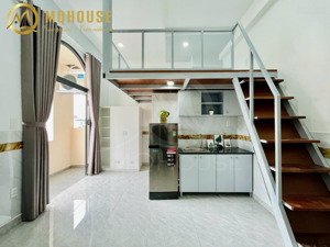 cho thuê căn hộ dịch vụ - duplex ban công siêu thoáng rộng 30m2 giá chỉ 5.800.000