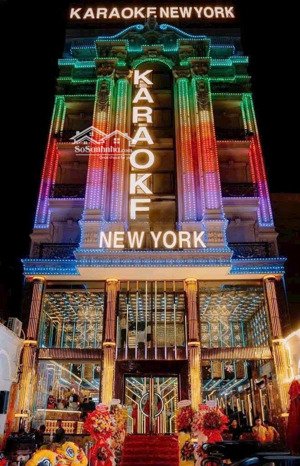 bán tòa nhà karaoke new york - buổi tượng giải trí q.gò vấp - 12x55m - doanh thu 500 triệu/th