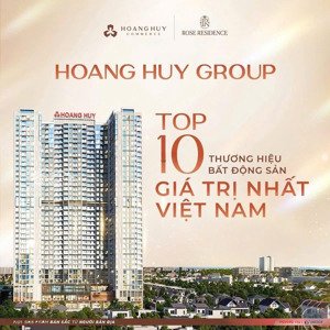 căn hộ cao cấp hoàng huy commerce tòa rose, vị trí vàng trung tâm hải phòng | pháp lý rõ ràng